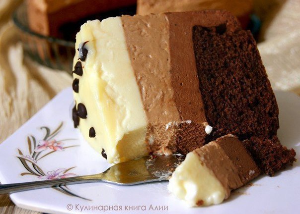 Торт «Три шоколада» 